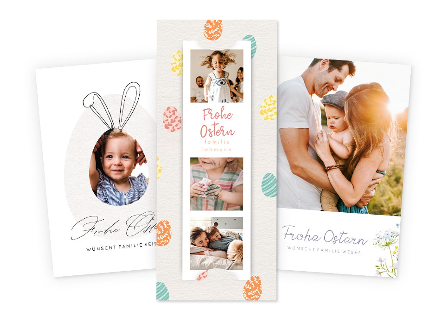 Farbenfrohe Osterkarten gestalten