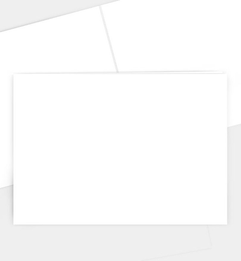 Einladungskarte Allgemein B6 Klappkarte quer