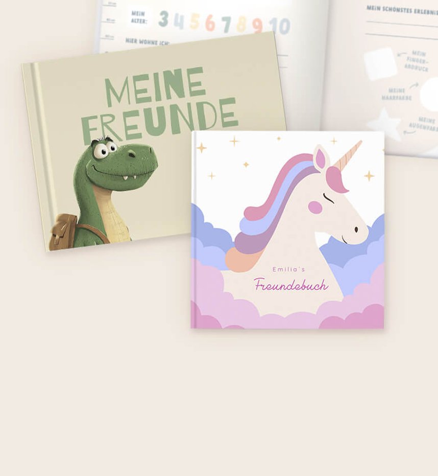 Merch Freundebücher