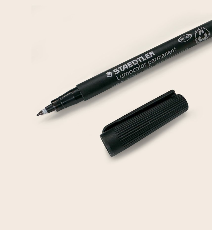 Permanent Marker · Schwarz