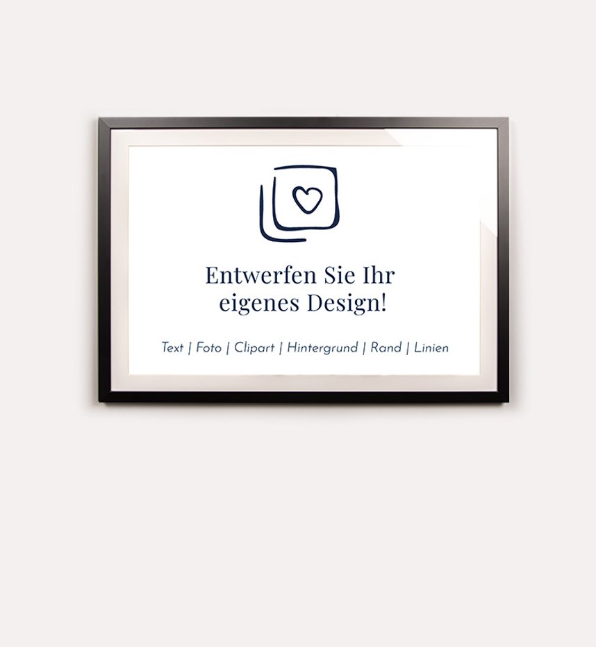 Fingerabdruckleinwand selbst gestalten