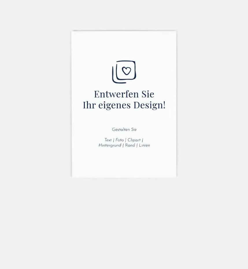 Grusskarten Blanko Karten