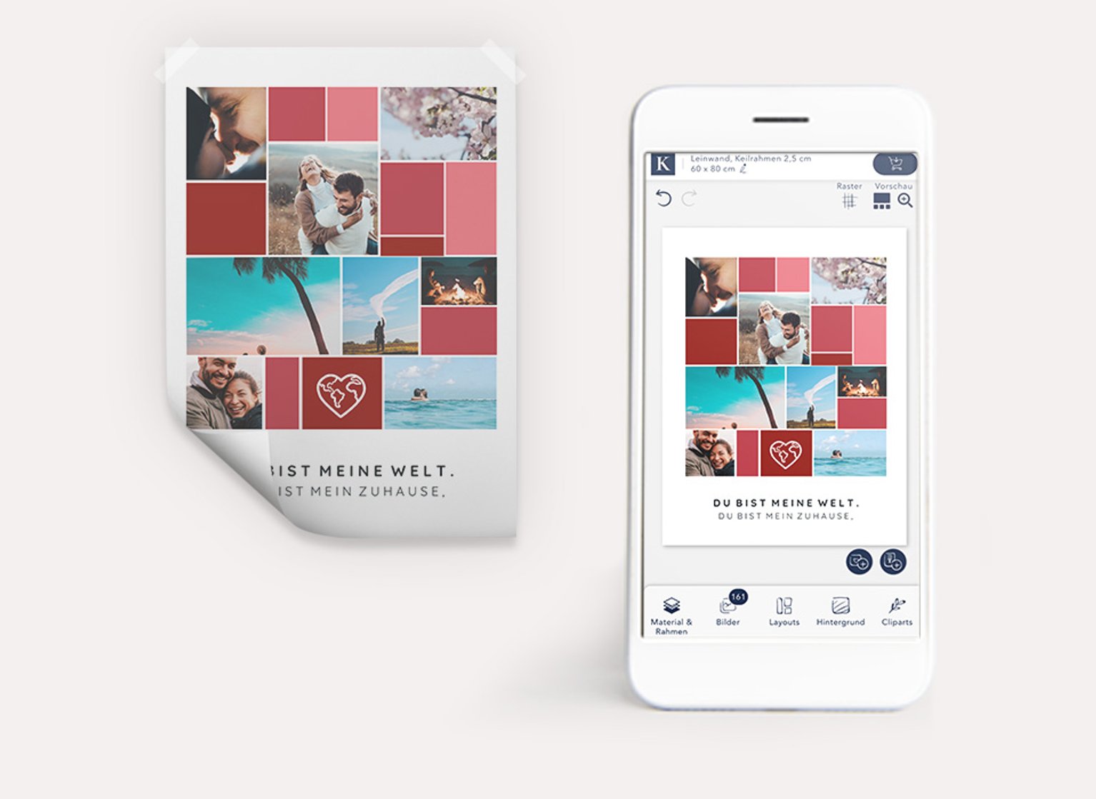 Individuelle Fotocollagen kreieren