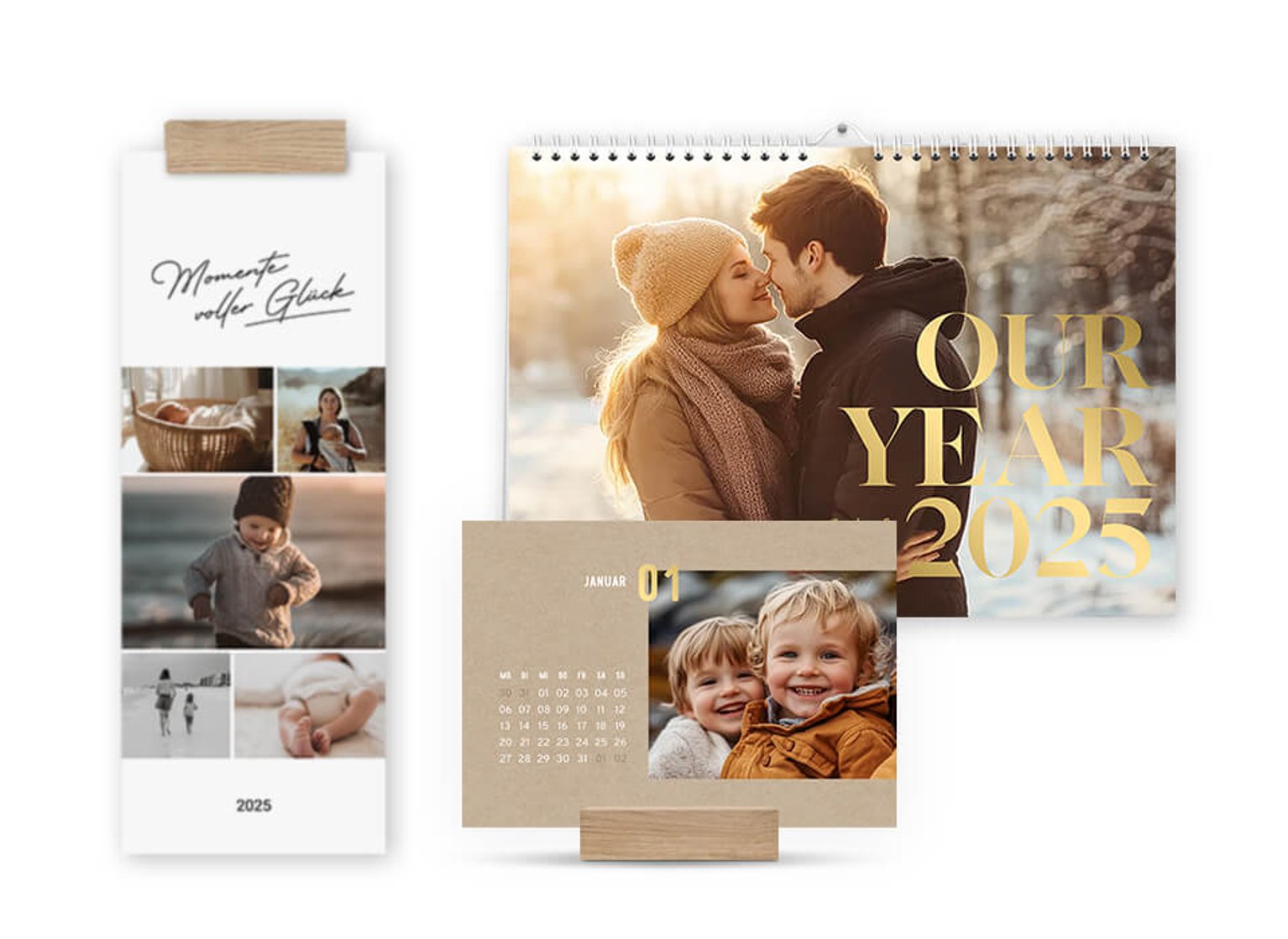 Individualisierbare Fotokalender