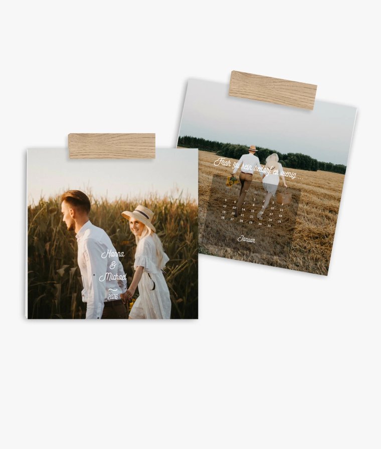 Wandkalender Love & Peace