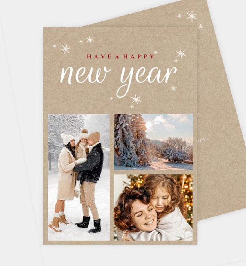 Neujahrskarte_Crafty and Snowflakes