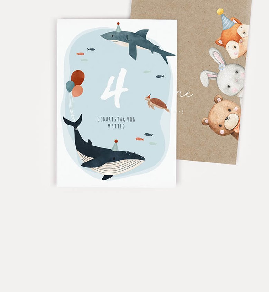 Einladungskarten Kindergeburtstag